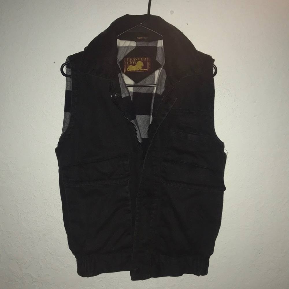 Vintage Branded Lion Vest